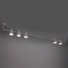 Nasufitowa lampa Mona 40990 Sigma do sypialni metalowa biała