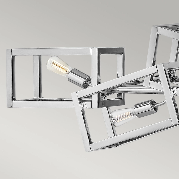 Metalowa wisząca lampa QN-ENSEMBLE6-PN loft nikiel