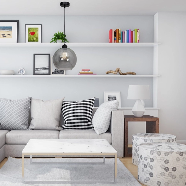 Skandynawska LAMPA wisząca SOFIA MLP6577 Milagro loftowa OPRAWA szklana kula zwis czarny przydymiony