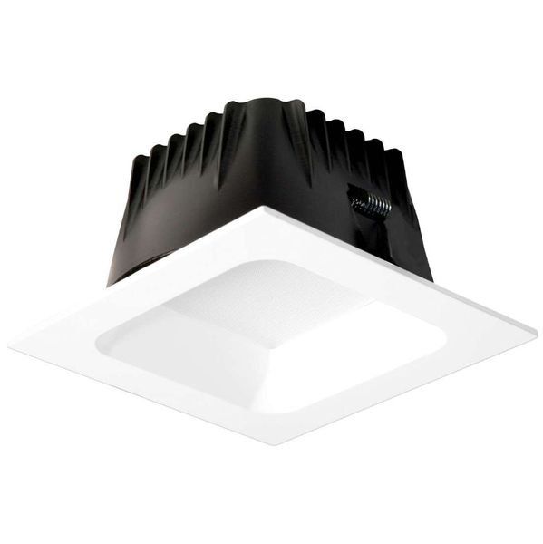 Wpuszczana LAMPA sufitowa ROSI SQUARE DG-203S/WK-WW Italux metalowa OPRAWA kwadratowa LED 20W 3000K wpust IP44 biały