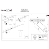 Lampa magnetyczna do szyn Focus TR032-4-12W3K-S-DS-W LED 12W 2700-6000K biała
