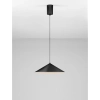 Stożkowa wisząca lampa ZOLBINO LE45422 LED 12W 3000K czarny