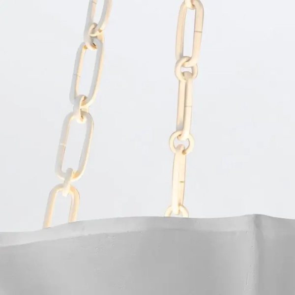 Wisząca lampa nad wyspę Martine QN-MARTINE-P-WHT na łańcuchu biały