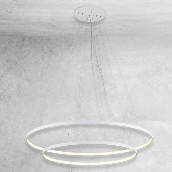 Żyrandol nowoczesny Agari Multi 5442 Shilo LED 127W 3000K ring biały