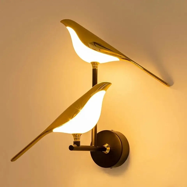 Kinkiet ścienny BIRD MSE1501100458 Moosee LED 14W 3000K ptaki złoty