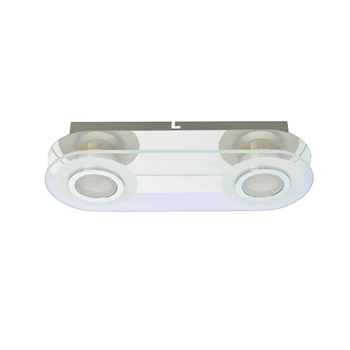 Regulowana lampa wpuszczana Fiamma MQ71815-3B Italux LED 9W srebrny