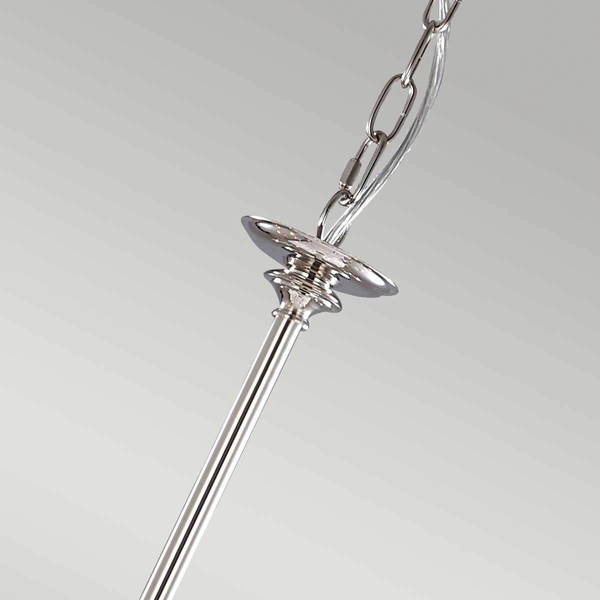 Wisząca lampa świecznikowa Finsbury Park FP9-POL-NICKEL Elstead nikiel