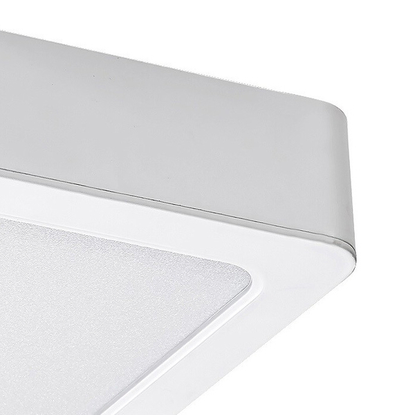 Biała lampa przysufitowa Shaun 3175 LED 18W 4000K do salonu biały