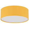Owalna lampa nasufitowa Nicola 10154 do kuchni round żółta biała