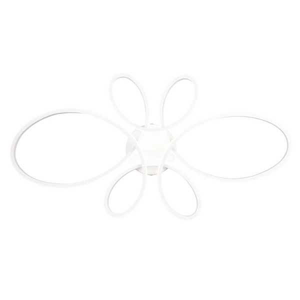 Nowoczesny plafon do sypialni Fly 645619131 LED 32W 4000K biały