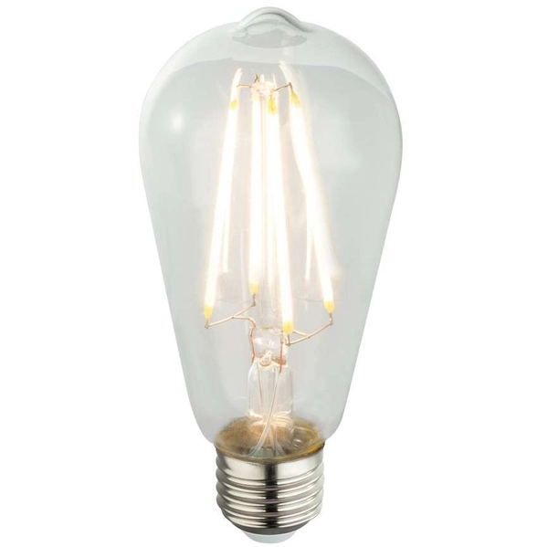 Żarówka dekoracyjna LED 11399 Globo ST64 E27 7W 800lm 230V 3000K biała ciepła