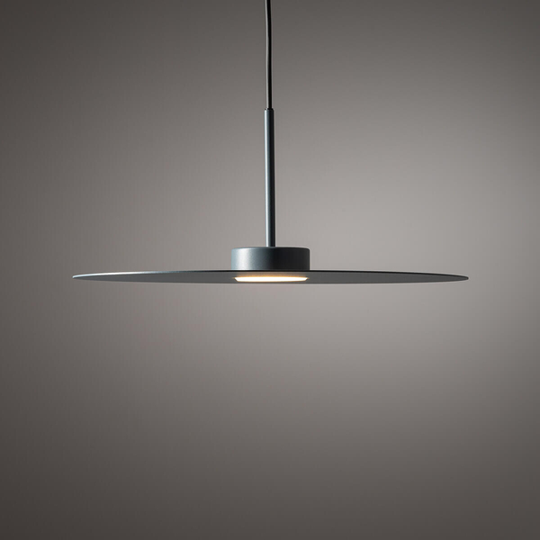 Wisząca lampa nad wyspę hat Simone 11414 Nowodvorski kuchenna szary błękit