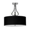 Lampa sufitowa Falmouth BATH-FALMOUTH-SF-PC Elstead półplafon IP44 chrom czarny