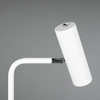 Salonowa lampa podłogowa VANTOS DL131412400 Trio regulowana tuba biała