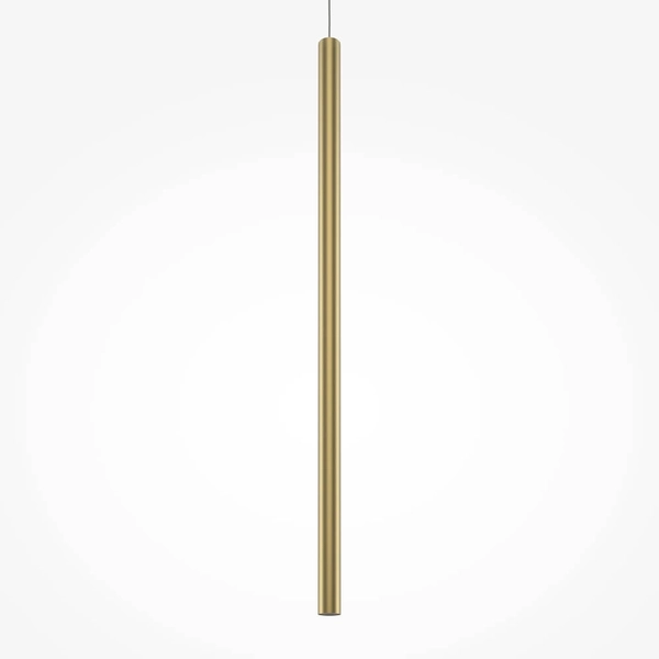 Zwisająca lampa do salonu Pro MOD160PL-L6G4K1 LED 6W 4000K tuba złoty