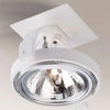 Podtynkowa LAMPA sufitowa SAKURA 7251 Shilo metalowa OPRAWA reflektorowa WPUST biały