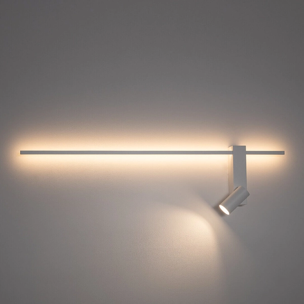 Nasufitowa lampa do jadalni Easy 11580 tubka metalowa biała