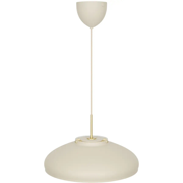 Lampa wisząca nad stół Latif 2520123009 owalny szkło opalowe beżowy