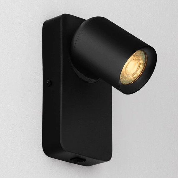 Kinkiet ścienny z regulacją TAGUA LE44378 sopel tubka czarny