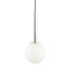 Zwisająca lampa Daisy 40763 Sigma zwis bubble do kuchni srebrna biała