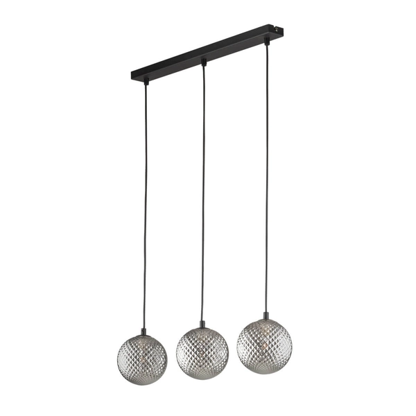 Lampa wisząca nad stół Elena 5746 TK Lighting potrójna grafitowa czarna
