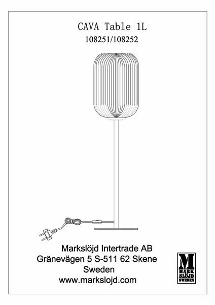 Stylowa lampa stojąca Cava plisowana na komodę mosiądz biała