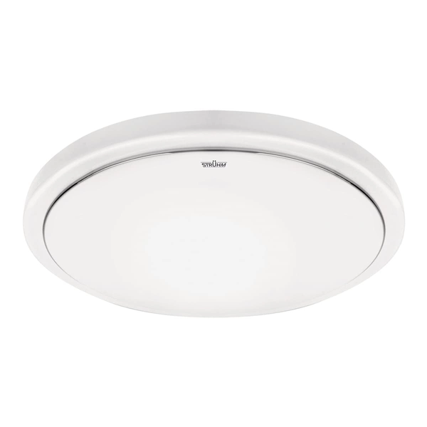 Plafon z czujnikiem ruchu SOLA 4320 Ideus LED 18W 4100K IP44 metal biały