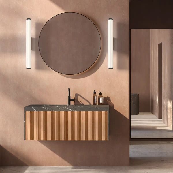 Łazienkowa lampa ścienna VENA LP-1010/1W-45 WH LED 8W CCT IP44 biały