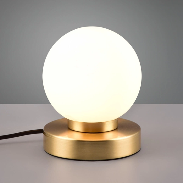 Nocna lampka Prinz R54011008 RL Light bańka do salonu złota biała