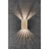 Elewacyjna lampa FOLD 2019041035 LED 7,5W 3000K IP54 prostokątna mosiądz