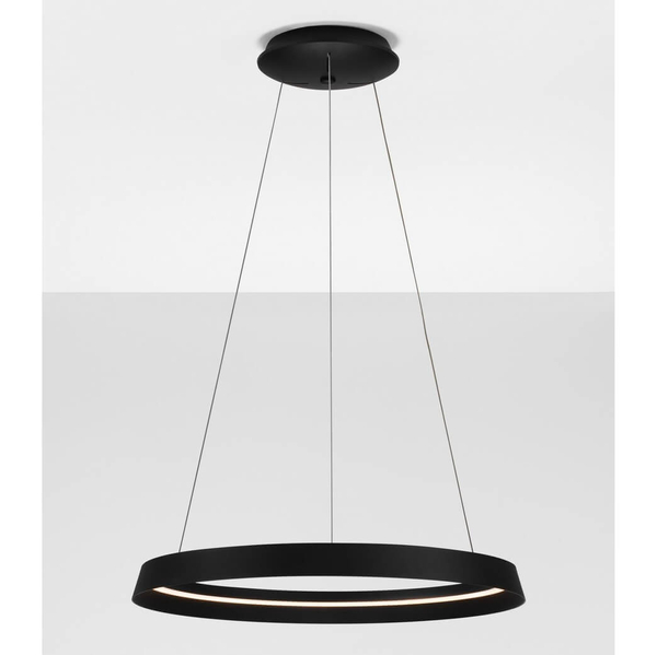 Ściemnialna lampa wisząca BATALLAS LE44783 LED 52W 3000K czarny