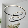 Ściemnialny żyrandol Duna 97632 LED 47,5W 3000K do salonu czarny