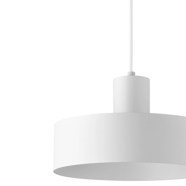 LAMPA wisząca RIF 30902 Sigma okrągła OPRAWA biała