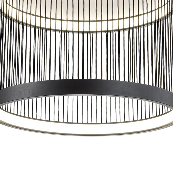 Sufitowa lampa Guarda ML0528 Milagro LED 43W 4000K druciana czarny