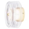 Kinkiet na ścianę Lipari W0358 Maxlight LED 6W 3000K okrąg złoty