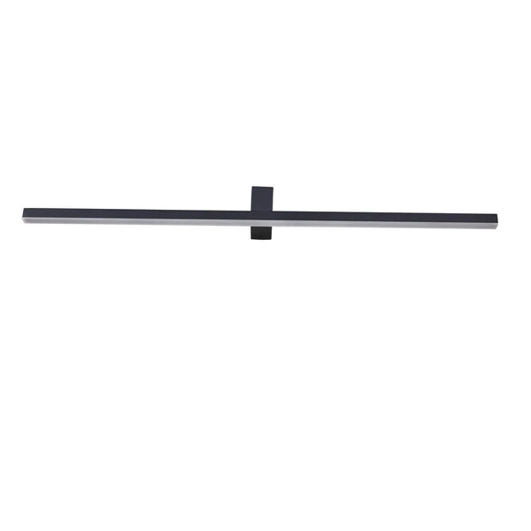 Salonowy kinkiet nad obraz Nevada LP-778/1W XXL BK LED 32W 4000K IP44 nowoczesny czarny