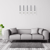 LAMPA wisząca ICE ML323 Milagro zwis OPRAWA listwa sufitowa LED 25W 4000K tuby sople chrom