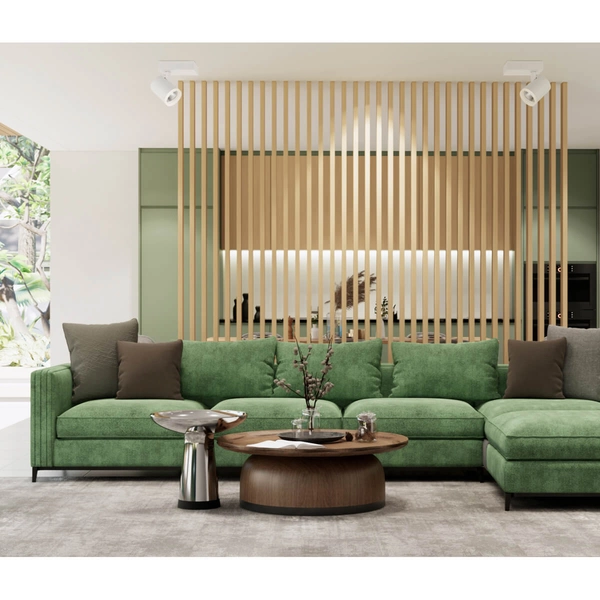 Minimalistyczna lampa sufitowa Helvia LED 5W 4000K ruchoma biała