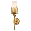 Podłużna lampa na ścianę Sawgrass QN-SAWGRASS-1WB-DG-O IP44 złoty