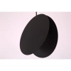 Kuchenna lampa wisząca Pills ST-5819 S BLACK S Step okrągła czarna