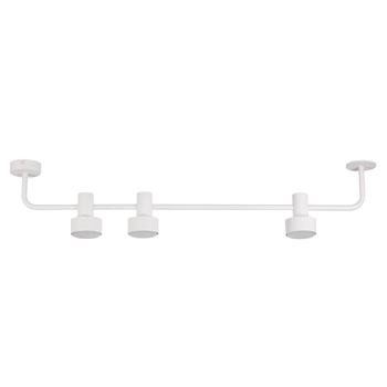 Lampa sufitowa Mona 40989 Sigma potrójna do kuchni metalowa szara