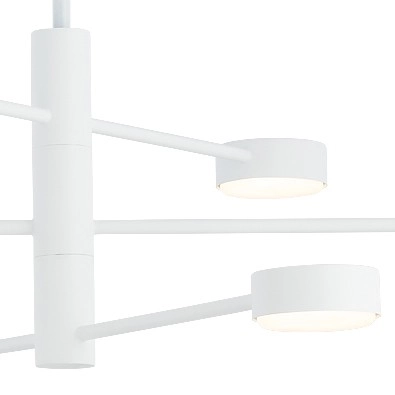 Loftowa LAMPA sufitowa ORBIT 7942 Nowodvorski regulowane pręty sticks molekuły do sypialni białe