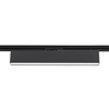 Metalowa oprawa sufitowa MOON LP-559/3 R-1F BK Light Prestige LED 12W 3000K do 1-fazowego systemu szynowego czarna