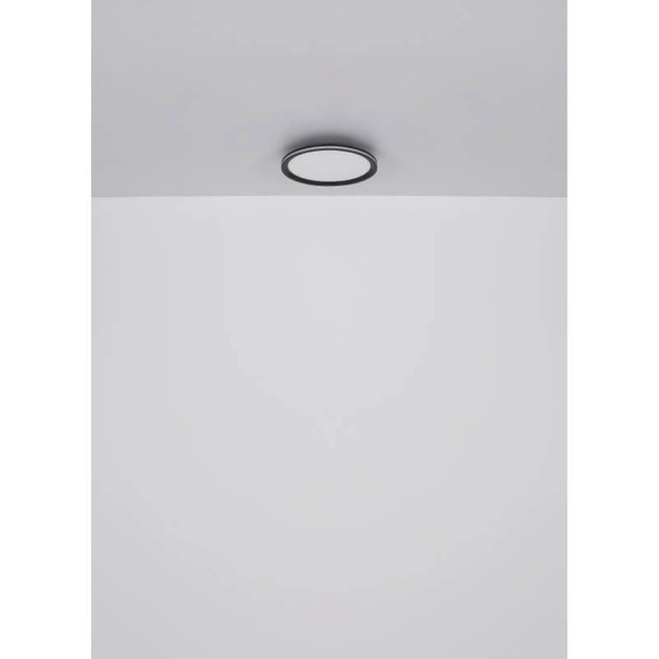 Okrągła lampa sufitowa Belissa 41588D LED 30W 3000K czarna biała