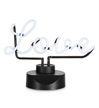 Stołowy napis świetlny neon LOVE miłość LED 6W biała ciepła