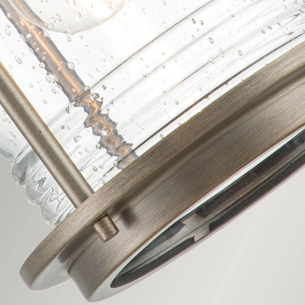 Ogrodowa lampa ścienna Ashland Bay KL-ASHLANDBAY2-M-BU Kichler IP44 brązowa