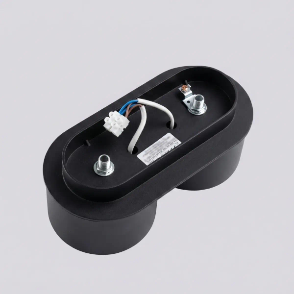 Lampa sufitowa downlight MODO czarna SL.2439 2xGx53 metalowa tuba