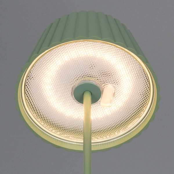 Stołowa lampka na taras Suarez R57706149 LED 2W 3000K IP44 zielona