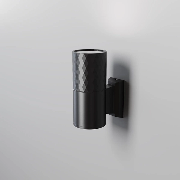 Elewacyjna lampa na ścianę Bowery O583WL-01B Maytoni IP54 czarny