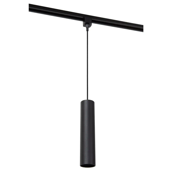 Lampa zwisająca Track 09955/01/30 Lucide do szyn ściemniana czarna
